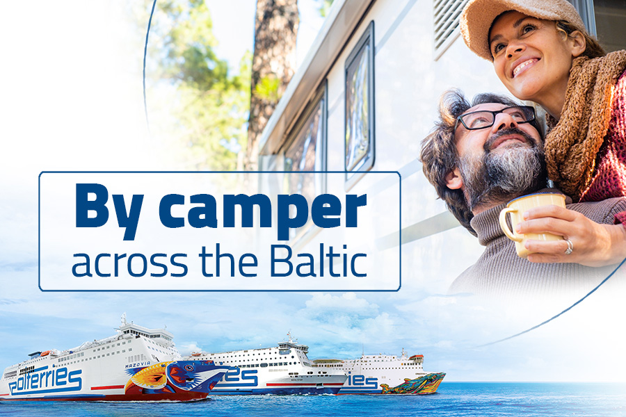By camper across the Baltic